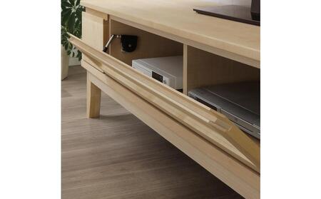 大川家具 幅153cm テレビボード 無垢材 -lahm-ラーム