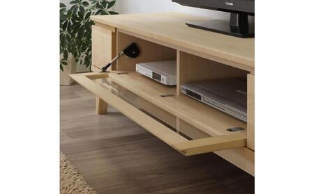 大川家具 幅153cm テレビボード 無垢材 -lahm-ラーム