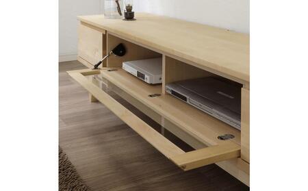 大川家具 幅180cm テレビボード 無垢材 -lahm-ラーム