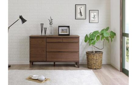 大川家具 幅120cm サイドボード レッドオーク -leo-レオ