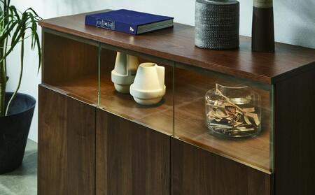 無垢リビング家具NEWイソラ(サイドボード・リビングボード)120cm【2色】