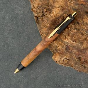 欅・けやき / 2つの内部機構を持つ新感覚の木軸ペン / SINPEN【MP&BP】ゴールド金具 / MUKU屋