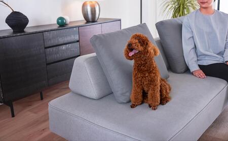 リバティ2 ソファ 160cm 3人掛け ライトグレー【モーブル】【大川家具】