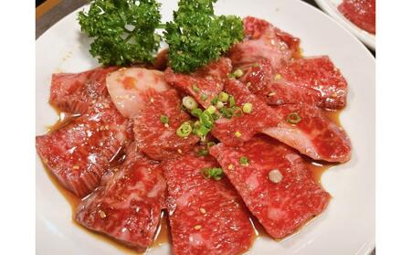【定期便全3回】博多和牛A4ランク以上焼肉用タレ漬550g　　　