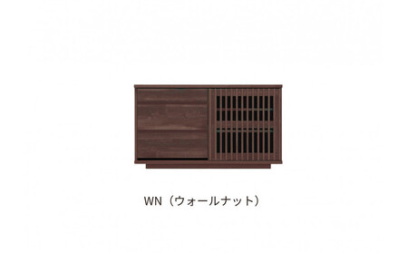 【ウォールナット】大川家具 幅120cm サイドボード -value-バリュー