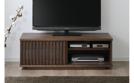 【ウォールナット】大川家具 幅120cm テレビボード -value-バリュー