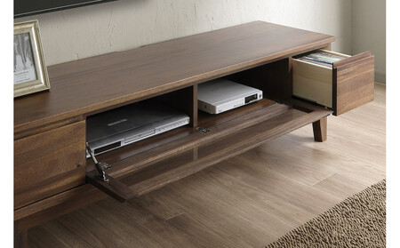 大川家具 幅153cm テレビボード 無垢材 -owl-オウル