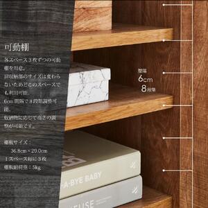 キャビネット 【フィスバ 120 ドア引出】 ナチュラル