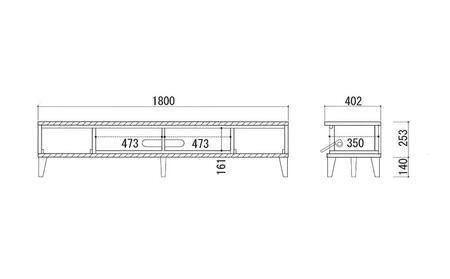 レオ 180TVボード:ウォールナット