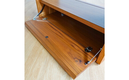 【ウォールナット】大川家具 無垢材 サイドテーブル  -zephyr-ゼファー