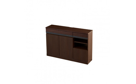 サイドボード 120cm シーン オークブラウン 【モーブル/大川家具】