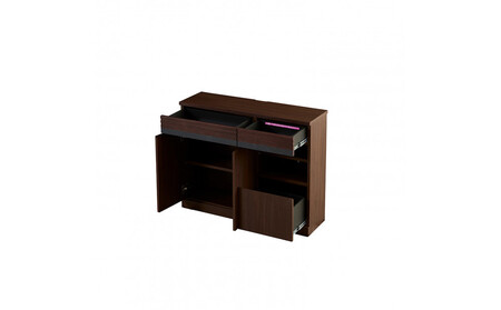 サイドボード 100cm シーン オークブラウン 【モーブル/大川家具】