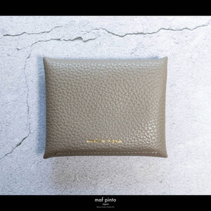 maf pinto (マフ ピント) ミニ財布 コンパクト ウォレット 小型 小銭入れ カードケース レザー 本革 59トープ