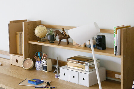 【開梱設置】高野木工 プレーンデスク SET8 オーク(W130×D60cm)【10年保証】