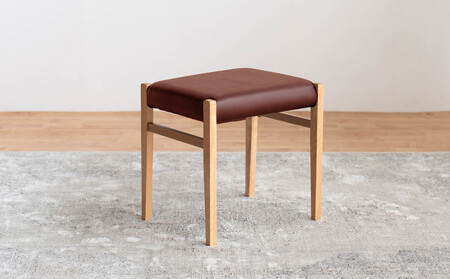 STジャンブル01 スツール オーク オールマイティダークブラウン 1脚 単品 チェア 椅子