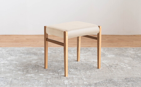 STジャンブル01 スツール オーク オールマイティアイボリー 1脚 単品 チェア 椅子