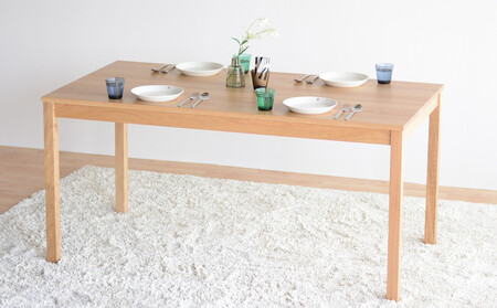 DT01 BC01 3点 ダイニングセット オーク アネルカグレー テーブル ベンチ