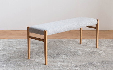 DT01 BC01 3点 ダイニングセット オーク アネルカグレー テーブル ベンチ