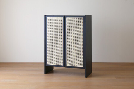 【開梱設置】高野木工 ブレス 80キャビネット ブラック【10年保証】