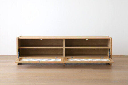 【開梱設置】高野木工 ブレス 150ローボード オーク【10年保証】