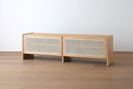 【開梱設置】高野木工 ブレス 150ローボード オーク【10年保証】