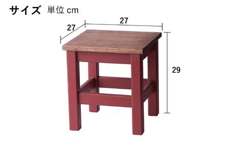 ガジェットスツールレッドS