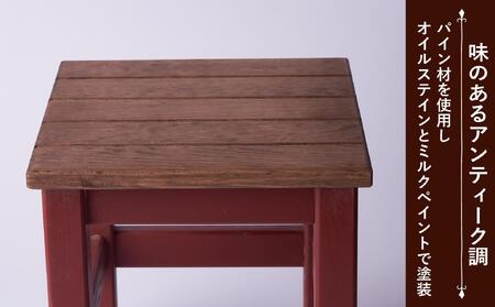 ガジェットスツールレッドS