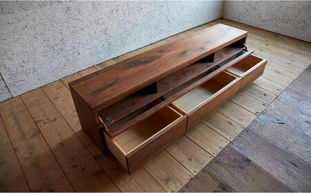 ボガート TVボード 無垢材のテレビボード ウォールナット