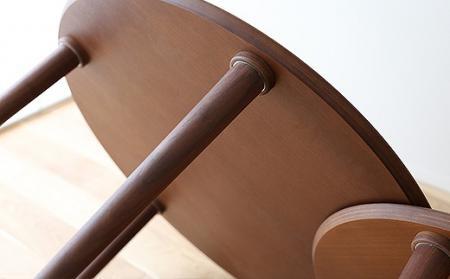 【開梱設置】高野木工  バルーンダイニングテーブル［単品］ ウォールナット【10年保証】