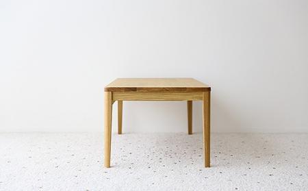 【開梱設置】高野木工 プレーン リビングテーブル 120cm ホワイトオーク【10年保証】