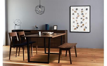 【開梱設置】高野木工 グラムダイニングテーブルWN（W150×D85cm）【10年保証】