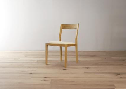 【開梱設置】高野木工 キールチェアWO 肘なし（座面：CHART6ホワイト）【10年保証】