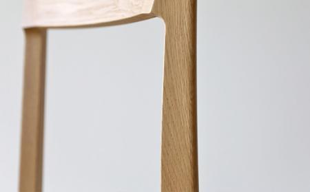 【開梱設置】高野木工 リアルト チェア ホワイトオーク 生地：CHART6 グレー【10年保証】