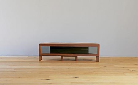 【開梱設置】高野木工 レッチェ 120コーナーTVボード ウォルナット【10年保証】