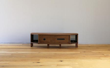 【開梱設置】高野木工 レッチェ 120コーナーTVボード ウォルナット【10年保証】