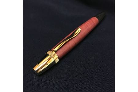木製ボールペン（ピンクアイボリー材） パトリオット】(金具：ゴールド ...