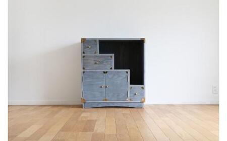 【吉野プレミアム 80階段箪笥 神代色】★創業明治40年老舗「境木工」熟練の職人の手により1つ1つ丁寧に作り上げる伝統工芸品「吉野民芸家具」 モダンな雰囲気をプラスした和モダンインテリア