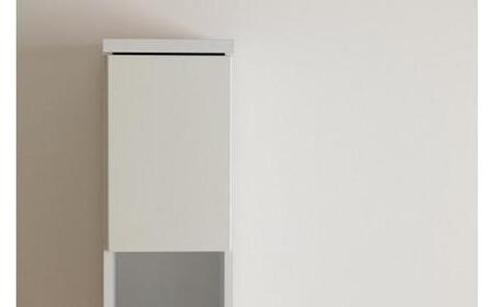 【洗面所などの限られた空間に便利】 ランドリー収納　レノア(30cm幅）ホワイト