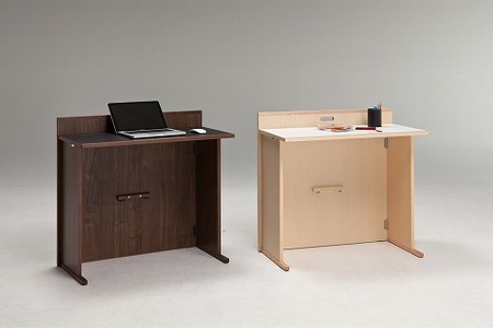 折り畳みデスク パタン ベージュ色