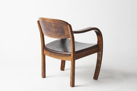 漆塗り触れ合い椅子 1脚