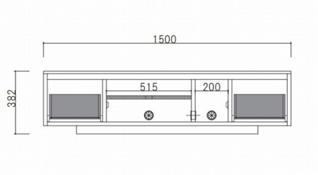 ENN 150 テレビボード WN