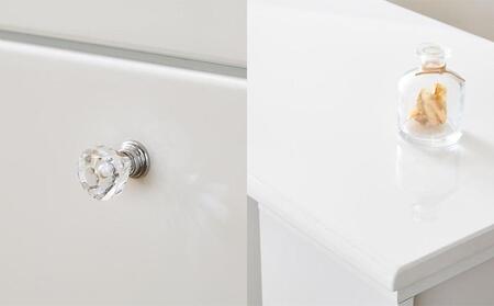 【開梱設置】”エナメル鏡面”国産組み換え式システムベッド【クララ】ツマミタイプ