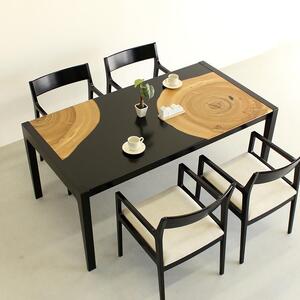 ダイニングテーブル KUSU 160x85x70 cm WAプラス 和モダン 大川市