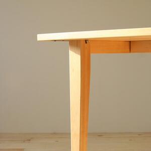 ダイニングテーブル HANNE メイプル無垢 150x90x72 大川市