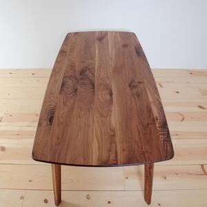 ダイニングテーブル　ST　ウォルナット無垢　180ｘ90ｘ72　大川市