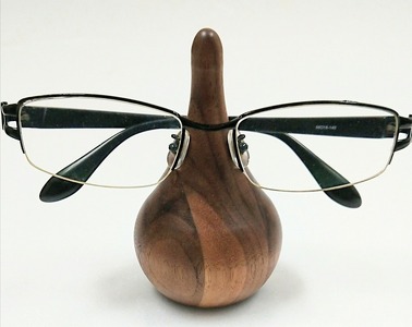 メガネスタンド　２個セット　木製　メガネ置き