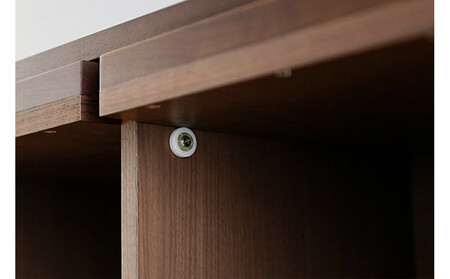 【開梱設置】高野木工 LECCE レッチェ 40マガジンレコードラック ウォルナット【10年保証】