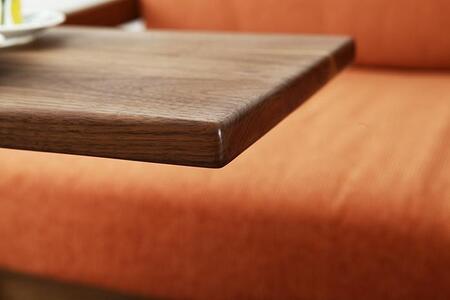 大川家具 Cワゴン 45cm サイドテーブル 天然木ウォールナット無垢 野中木工所