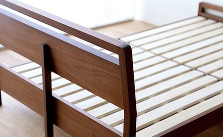 【開梱設置】高野木工 マークベットWN／セミダブル【10年保証】