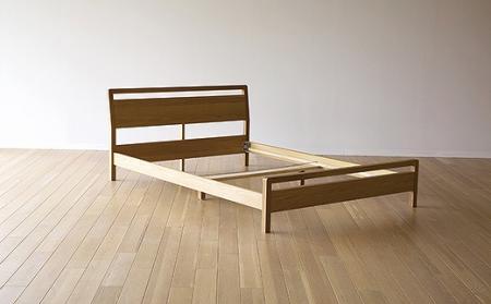 【開梱設置】高野木工 マークベットWO／セミダブル【10年保証】